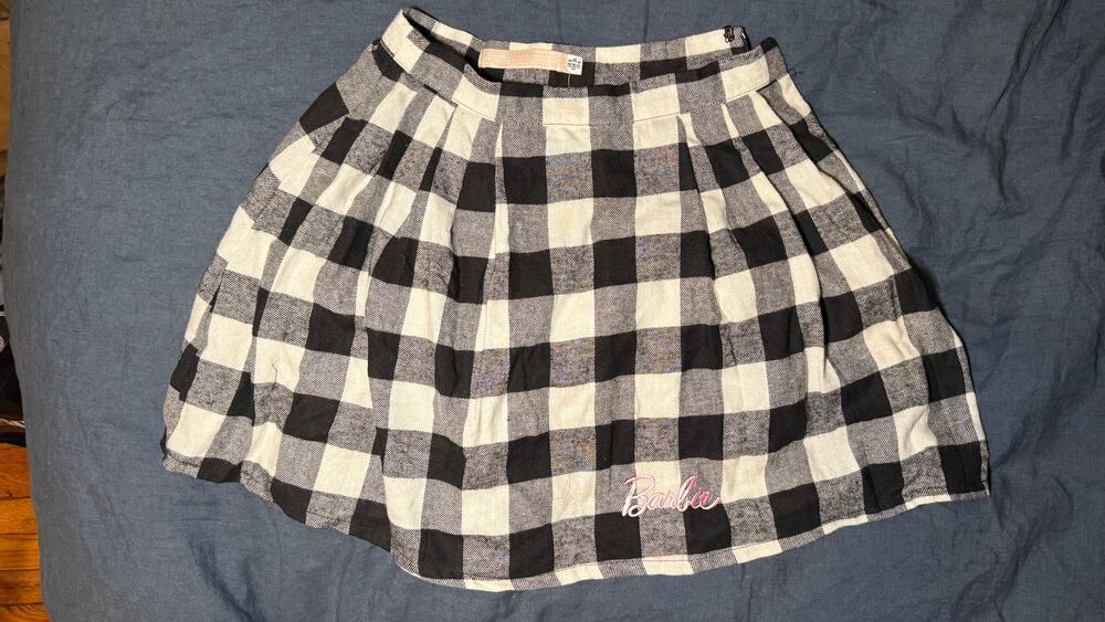Missguided x Barbie Plaid Tennis Skirt Size US 4